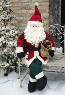 Dekorace Santa Claus velký