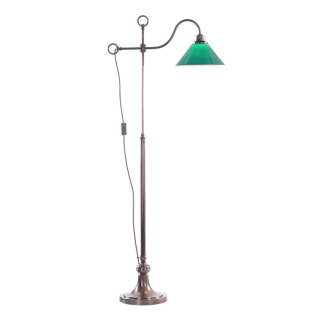 Podlahová lampa Bankovní Secesní