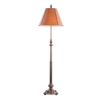 Podlahová lampa s pergamenovým stínidlem Harap