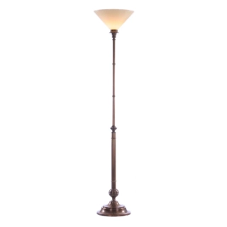 Stojací lampa mosazná Lady