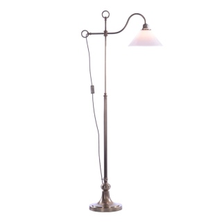 Stylová podlahová lampa Secese II