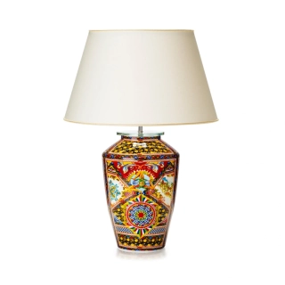 Luxusní stolní lampa keramická